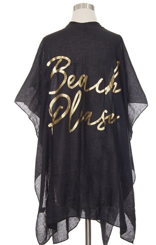 Beach Please Swimsuit Cover-Up