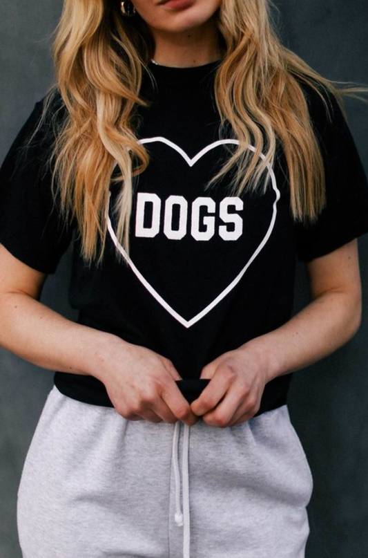Dog Heart T Shirt