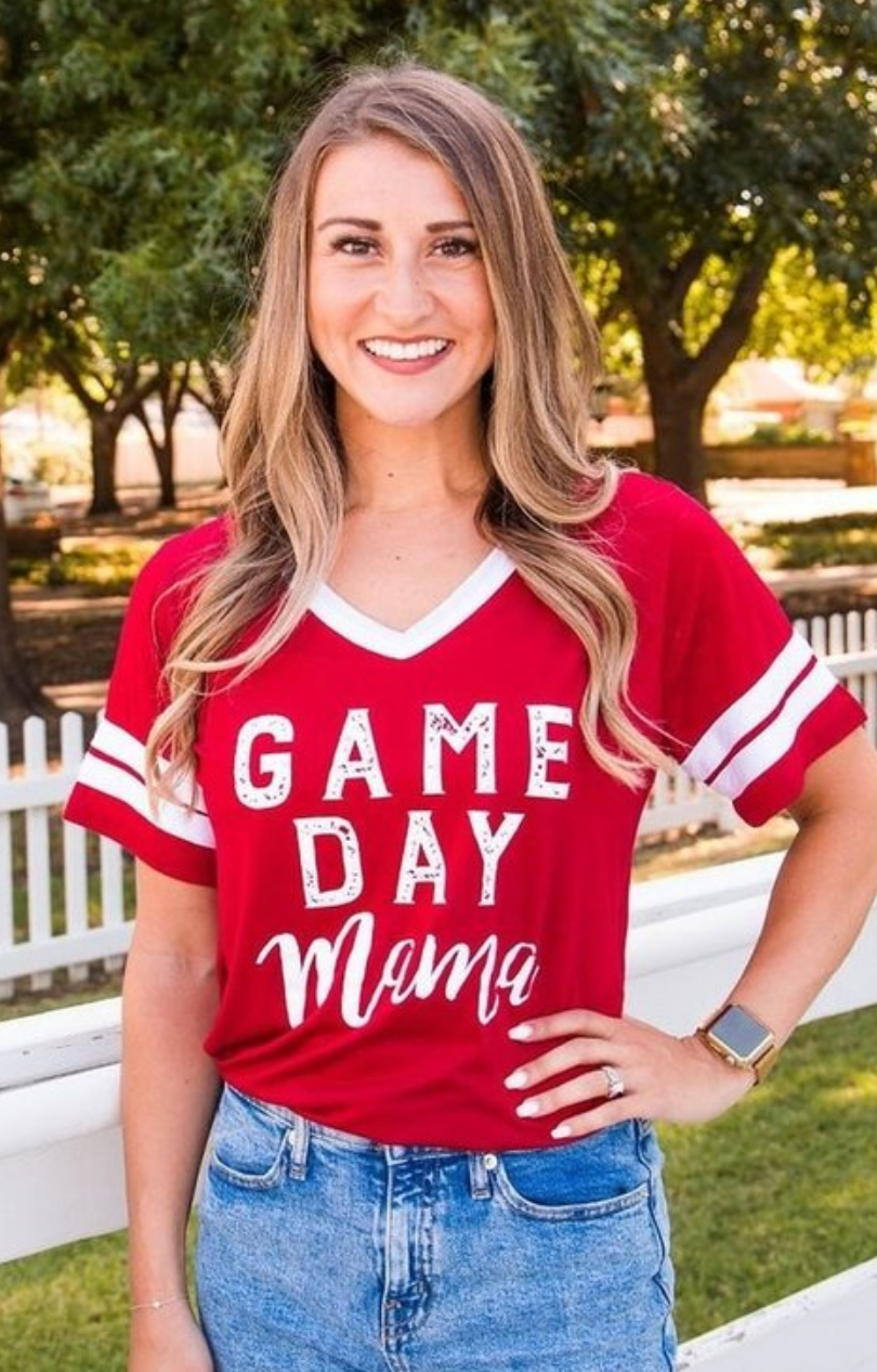 Game Day Mama T Shirt