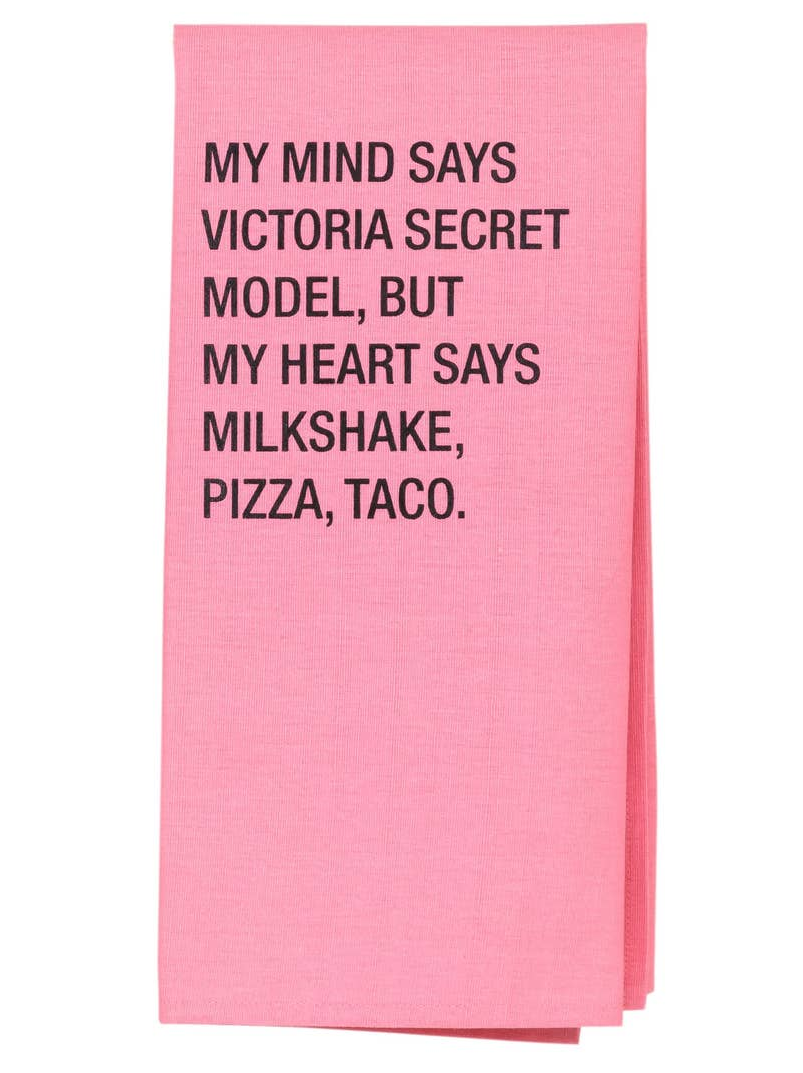 Milkshake, Pizza, Taco Hand Towel