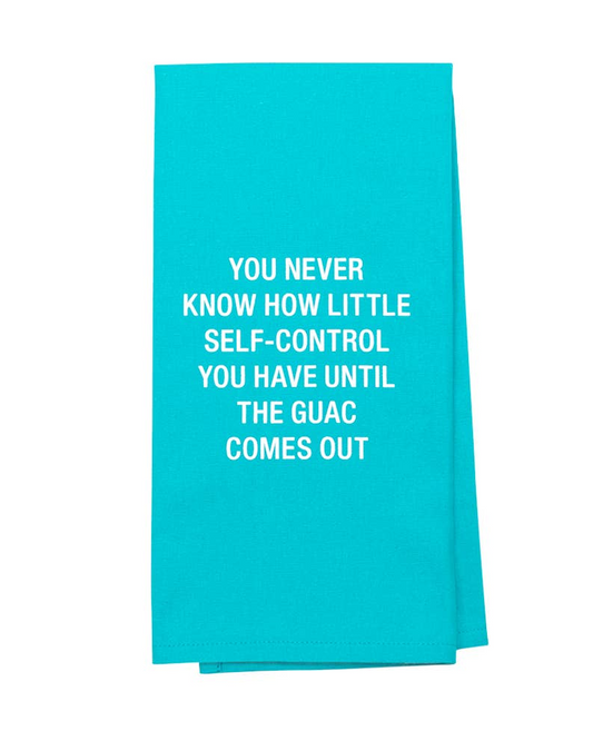 Self-Control Hand Towel