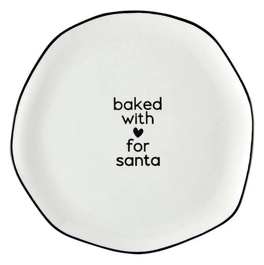 Baked With Love Ceramic Cookie Plate