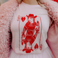 Queen of Hearts Graphic T Shirt