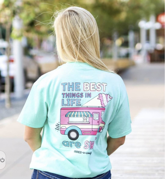 The Best Things In Life Are Sweet Graphic T Shirt